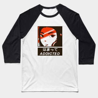 a d d i c t e d Baseball T-Shirt